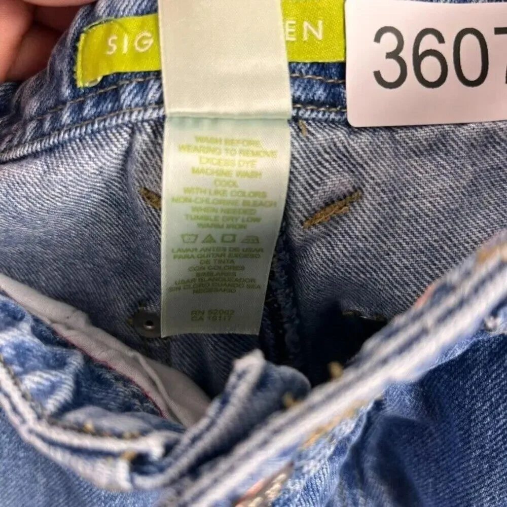 Sigrid Olsen Jeans Womens 8 28x39 Blue Medium Wash Mom High Rise Waist Vintage
